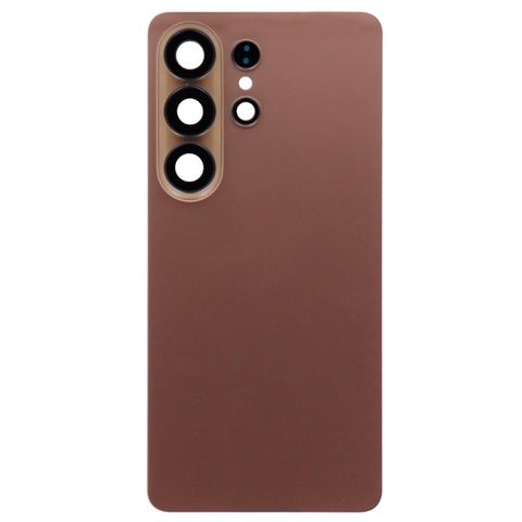 Carcasa trasera con adhesivo y lente de cámara para Galaxy S26 Ultra 5G (S948), Pink Gold — imagen 1
