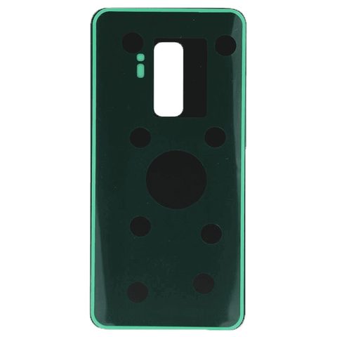 Carcasa trasera con adhesivo y lente de cámara para Galaxy S9 Plus (G965), Coral Blue — imagen 2
