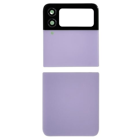 Carcasa trasera con adhesivo y lente de cámara para Galaxy Z Flip 4 (F721), Bora Purple — imagen 1