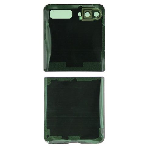 Carcasa trasera con adhesivo y lente de cámara para Galaxy Z Flip 5G (F707), Mystic Bronze — imagen 2