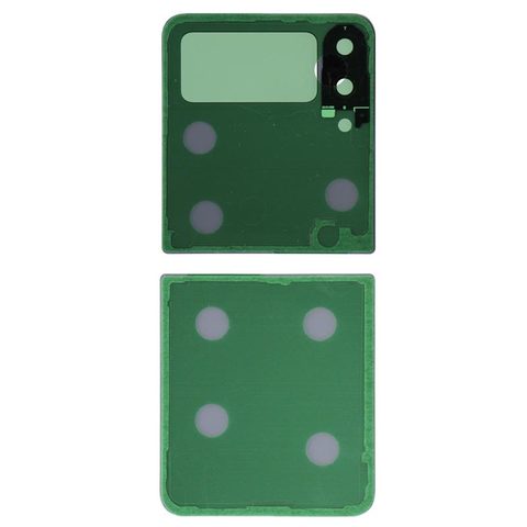 Carcasa trasera con adhesivo y lente de cámara para Galaxy Z Flip3 5G (F711), Lavender — imagen 2