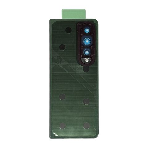 Carcasa trasera con adhesivo y lente de cámara para Galaxy Z Fold 4 (F936), Burgundy — imagen 2