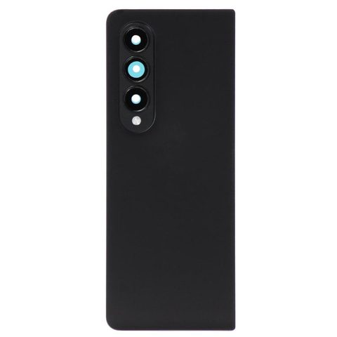 Carcasa trasera con adhesivo y lente de cámara para Galaxy Z Fold 4 (F936U), Phantom Black — imagen 1