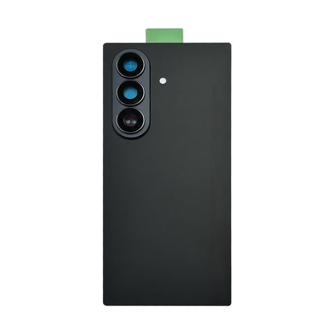 Carcasa trasera con adhesivo y lente de cámara para Galaxy Z Fold7 (F966), Jet Black — imagen 1
