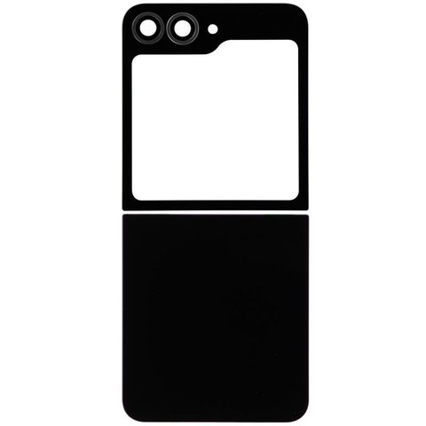 Carcasa trasera con lente de cámara para Galaxy Z Flip7 FE 5G (F761), Black — imagen 2