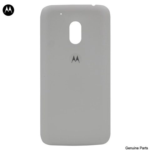 Tapa trasera de batería para Moto G4 Play (XT1609), White — imagen 1