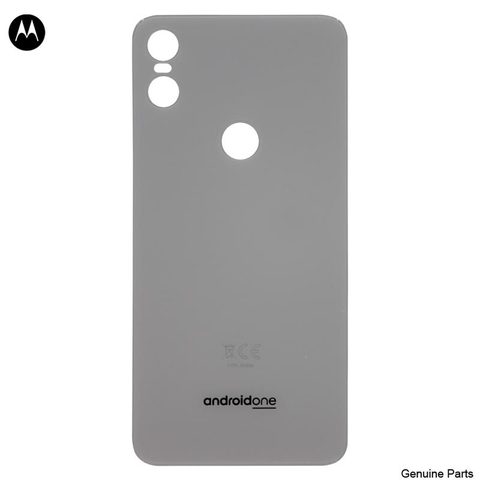 Tapa trasera de batería para Moto One (XT1941), White