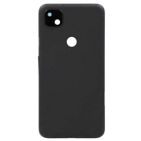 Tapa trasera de batería con lente de cámara para Google Pixel 4a, Black — imagen 1