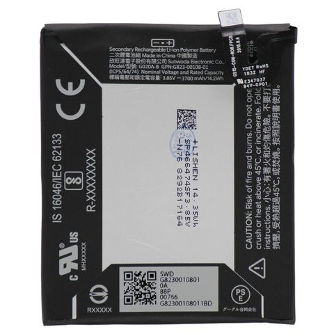 Batería compatible para Google Pixel 3a XL — imagen 1