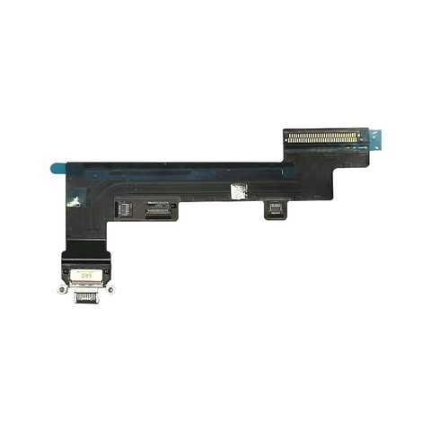 Flex de puerto de carga dock para iPad Air 5, Requiere soldadura, 4G Version / Space Gray — imagen 1