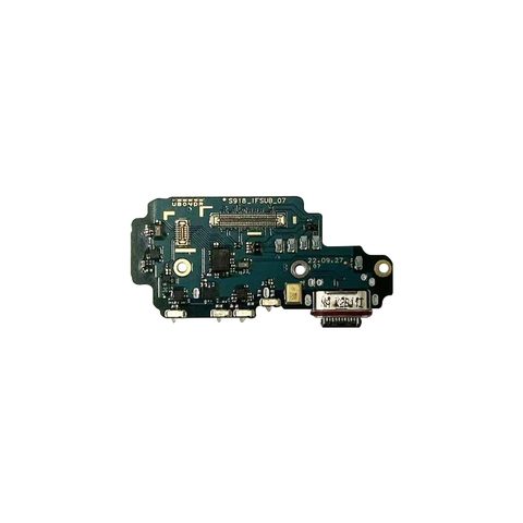 Placa de puerto de carga con lector de tarjeta SIM para Galaxy S23 Ultra 5G (S918U), U.S Version — imagen 2