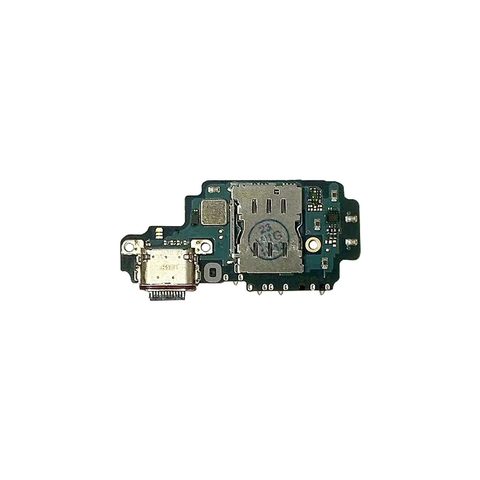 Placa de puerto de carga con lector de tarjeta SIM para Galaxy S23 Ultra 5G (S918U), U.S Version — imagen 1