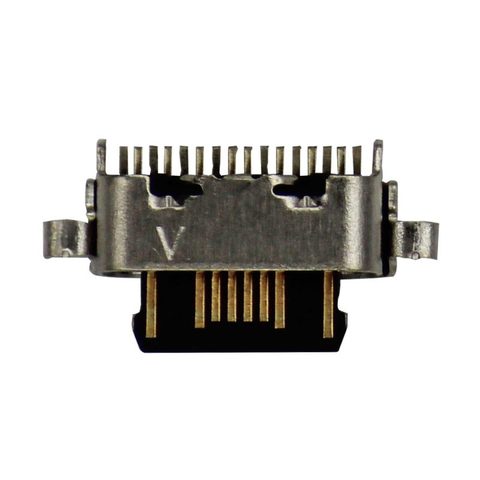 Puerto de carga (solo puerto) para Moto G22 / LG K51 (XT2231-5), Requiere soldadura — imagen 2