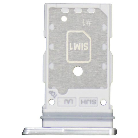 Bandeja SIM dual para Galaxy S22 Ultra 5G (S908), Phantom White — imagen 1