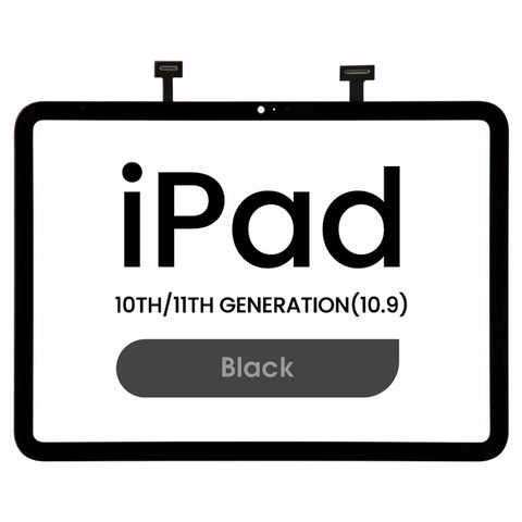Cristal táctil con digitalizador FX5 para iPad 10 2022 / iPad 11 2025, 10.9 / WiFi / Cellular / Black — imagen 1