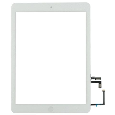 Cristal táctil con digitalizador y botón de inicio FX5 para iPad Air 1, White — imagen 2