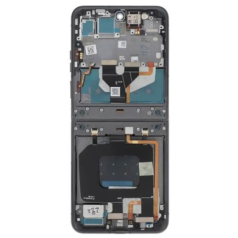 Pantalla OLED con táctil + marco Genuine para Moto Razr 50 (XT2453), Koala Grey — imagen 3