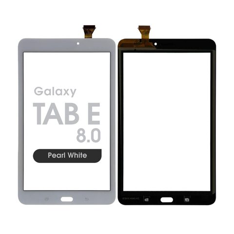 Cristal táctil con digitalizador para Galaxy Tab E 8.0 (T377), Pearl White — imagen 1