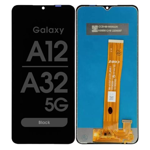 Pantalla Incell LCD con táctil sin marco para Galaxy A12 / A32 5G, A125 / 2020 / A326 / 2021 / Black — imagen 1