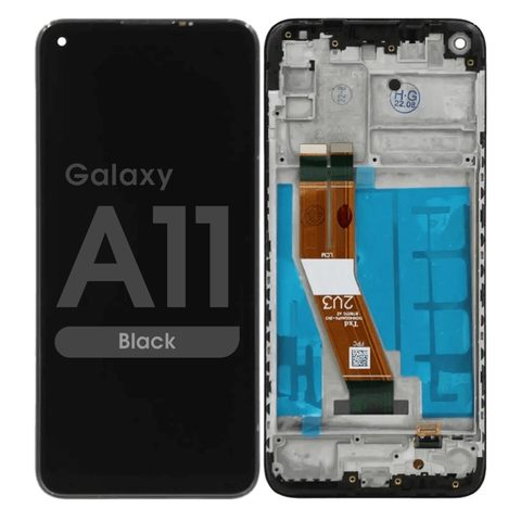 Pantalla Incell LCD con táctil + marco para Galaxy A11 (A115U/A115A), Versión US, 161.5 MM / Black — imagen 1