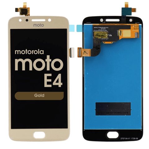 Pantalla LCD con táctil sin marco para Moto E4 4th Gen (XT1768), Gold — imagen 1