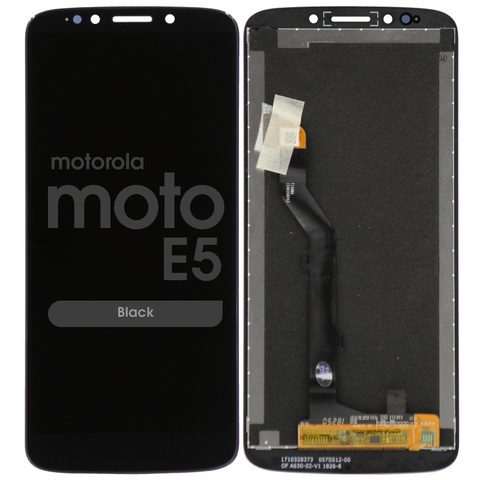 Pantalla LCD con táctil sin marco para Moto E5, Black — imagen 1