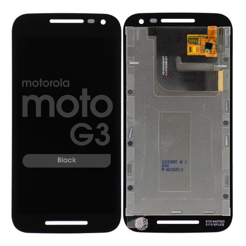 Pantalla LCD con táctil sin marco para Moto G3 (XT1540), Black — imagen 1