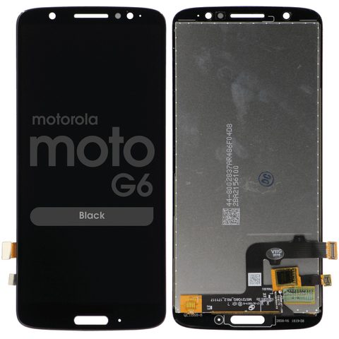Pantalla LCD con táctil sin marco para Moto G6, Black — imagen 1