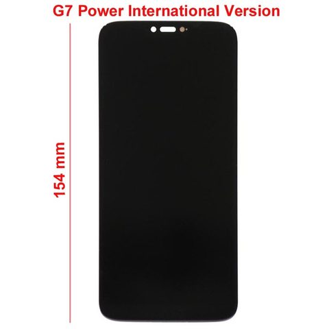 Pantalla LCD con táctil sin marco para Moto G7 Power, 154mm / Black — imagen 4
