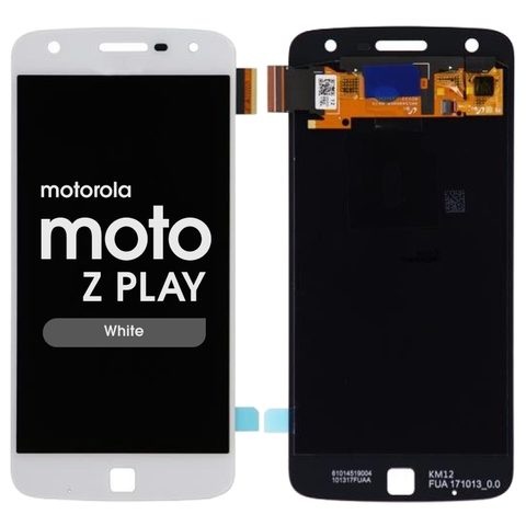 Pantalla LCD con táctil sin marco para Moto Z Play, White — imagen 1