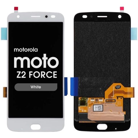 Pantalla LCD con táctil sin marco para Moto Z2 Force (XT1789), White — imagen 1