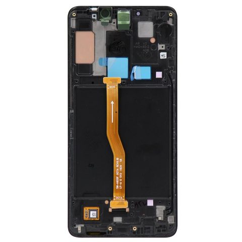 Pantalla LCD con táctil + marco para Galaxy A9 (A920), Caviar Black — imagen 3