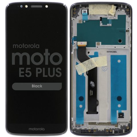 Pantalla LCD con táctil + marco para Moto E5 Plus (XT1924), Black — imagen 1