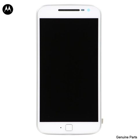 Pantalla LCD con táctil + marco para Moto G4 (XT1625), White — imagen 2