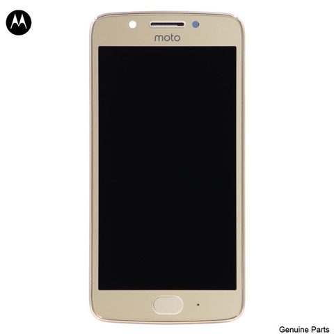 Pantalla LCD con táctil + marco para Moto G5 (XT1670), Gold — imagen 2