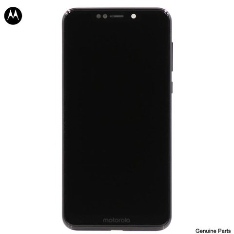 Pantalla LCD con táctil + marco para Moto One (XT1941), Black — imagen 2