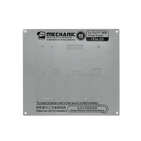 Plantilla iTin 10 Mechanic para iPhone 7 / 7 Plus (fuente de alimentación)