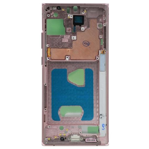 Marco intermedio con adhesivo para Galaxy Note 20 Ultra 5G (G998), Todas las operadoras excepto Verizon 5G UW, Mystic Bronze — imagen 1