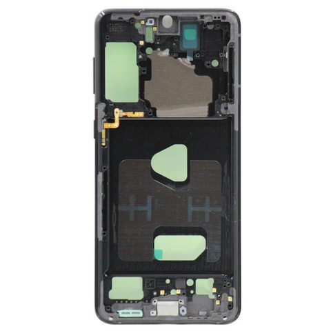 Marco intermedio con adhesivo para Galaxy S21 Plus 5G (G996), Phantom Black