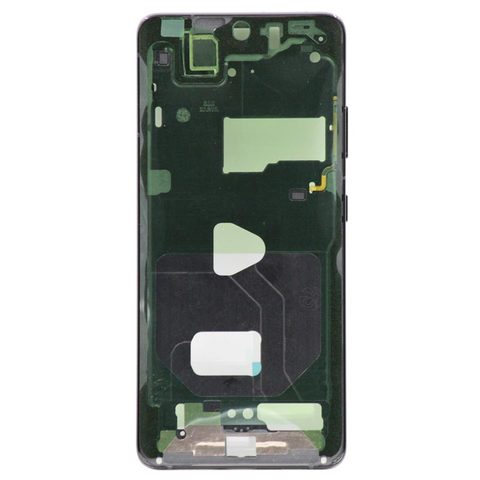 Marco intermedio con adhesivo para Galaxy S21 Ultra 5G (G998), Phantom Black — imagen 2