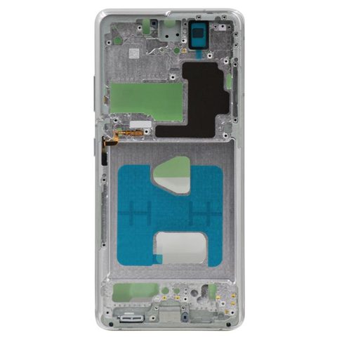 Marco intermedio con adhesivo para Galaxy S21 Ultra 5G (G998), Phantom Silver — imagen 1