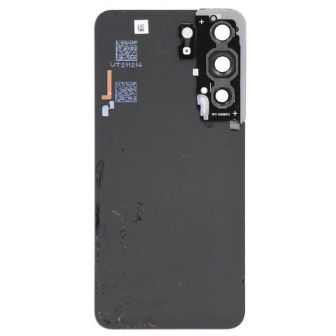 Carcasa trasera con lente de cámara OEM Pull para Galaxy S22 5G (S901), Phantom Black — imagen 2