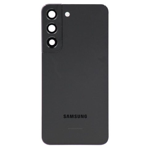 Carcasa trasera con lente de cámara OEM Pull para Galaxy S22 5G (S901), Phantom Black — imagen 1