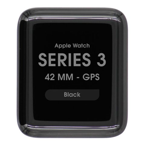 Pantalla OLED con táctil OEM Pull para Apple Watch Series 3, Grado C, 42 mm / GPS — imagen 1