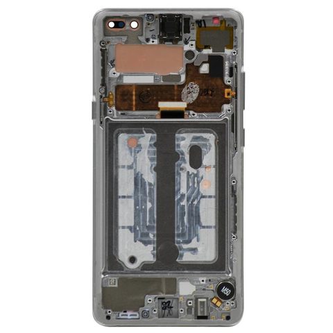 Pantalla OLED con táctil + marco OEM Pull para Galaxy S10 5G (G977), Grado B, Crown Silver — imagen 3