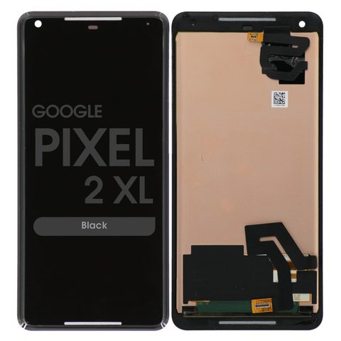 Pantalla OLED con táctil sin marco para Google Pixel 2 XL, Black (Premium) — imagen 1