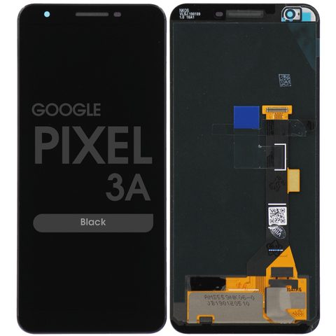 Pantalla OLED con táctil sin marco para Google Pixel 3a, Black — imagen 1