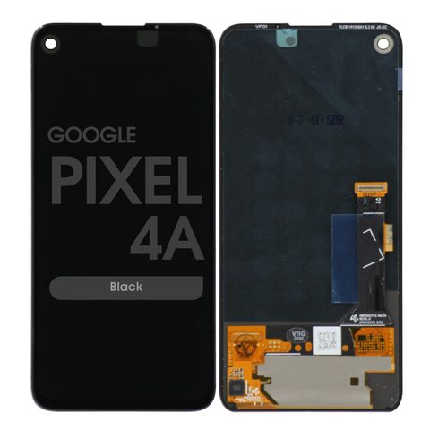 Pantalla OLED con táctil sin marco para Google Pixel 4a, Black — imagen 1