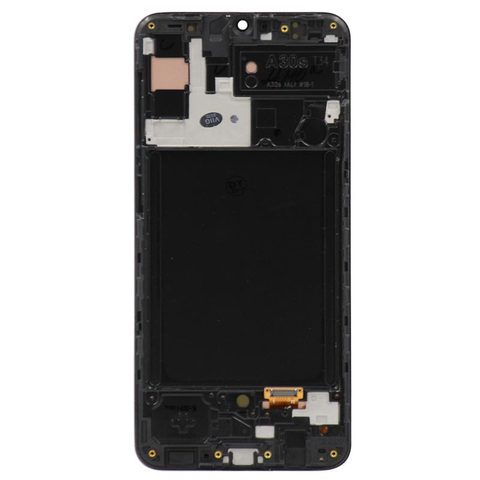 Pantalla OLED con táctil + marco para Galaxy A30s (A307), Prism Crush Black — imagen 3
