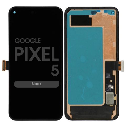 Pantalla OLED con táctil + marco para Google Pixel 5, Black — imagen 1
